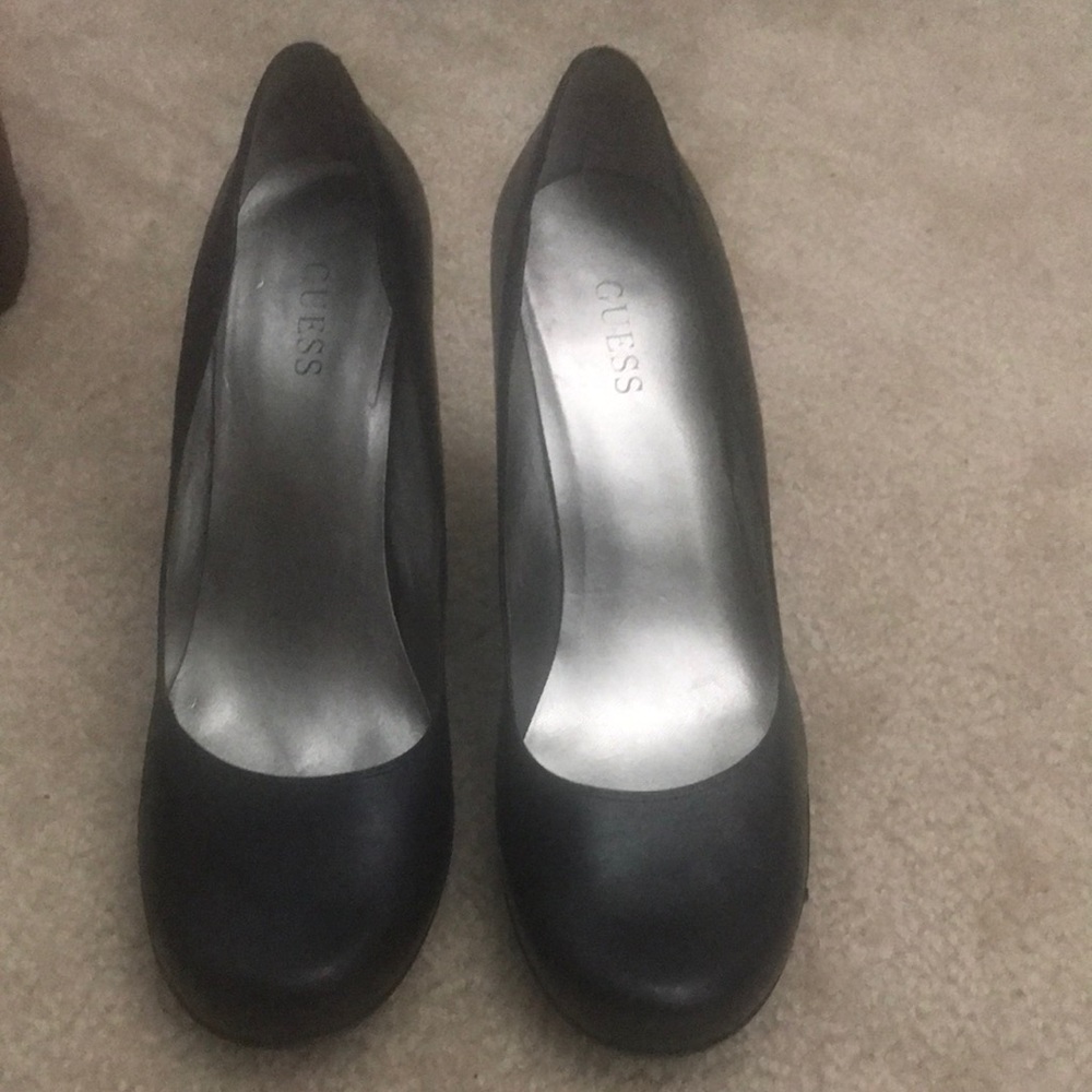 Black Guess Heels